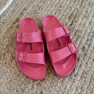 Birkenstock Kids Bright Pink Sandals